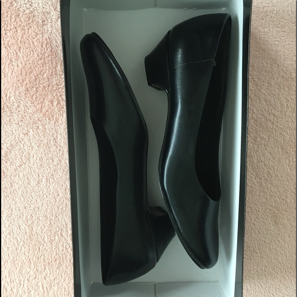 Hush Puppies, Soft Elegance Navy Dress Shoes